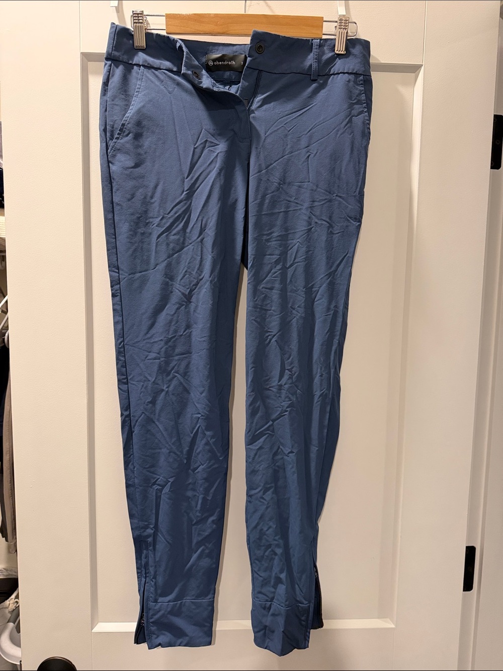 Abendroth Blue Stretch Golf Pants Size 2